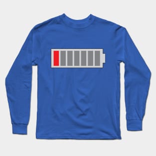 Empty Battery Long Sleeve T-Shirt